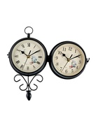 Часы настенные интерьерные «Весенние», двусторонние, на подвесе, плавный ход, 34.5×22 см, d=11 см, от батареек 2×АА - Фото 6