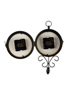 Часы настенные интерьерные «Весенние», двусторонние, на подвесе, плавный ход, 34.5×22 см, d=11 см, от батареек 2×АА - Фото 7