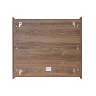 Зеркало-шкаф Comforty «Соло-90», дуб тёмно-коричневый - фото 12989418