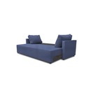 Прямой диван «Алиса 4», еврокнижка, рогожка bahama, цвет plus iris - Фото 3