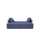 Прямой диван «Алиса 4», еврокнижка, рогожка bahama, цвет plus iris - Фото 4