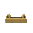 Прямой диван «Алиса 4», еврокнижка, рогожка bahama, цвет plus yellow - Фото 4