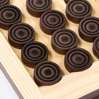 Нарды деревянные большие, с шашками "Гусарские", настольная игра, 60 х 60 см - фото 24001278