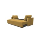 Прямой диван «Алиса 4», еврокнижка, велюр dream, цвет yellow - Фото 3