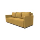 Прямой диван «Алиса 4», еврокнижка, велюр dream, цвет yellow - Фото 6