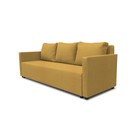 Прямой диван «Алиса 4», еврокнижка, велюр, цвет dream yellow - Фото 6