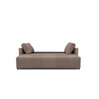 Прямой диван «Алиса 4», еврокнижка, рогожка savana plus, цвет beige - Фото 4