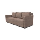 Прямой диван «Алиса 4», еврокнижка, рогожка savana plus, цвет beige - Фото 6