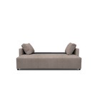 Прямой диван «Алиса 4», еврокнижка, рогожка savana plus, цвет mocca - Фото 4