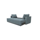 Прямой диван «Алиса 4», еврокнижка, рогожка solta, цвет navy - Фото 3