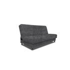 Прямой диван «Идальго», книжка, велюр, цвет dakota grafit - Фото 5