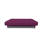 Прямой диван «Идальго», книжка, рогожка savana, цвет berry - Фото 3
