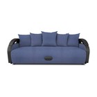 Прямой диван «Мария», еврокнижка, рогожка bahama plus, цвет iris - Фото 1