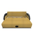 Прямой диван «Мария», еврокнижка, рогожка bahama plus, цвет yellow - Фото 2