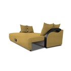 Прямой диван «Мария», еврокнижка, рогожка bahama plus, цвет yellow - Фото 4