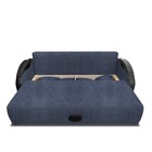 Прямой диван «Мария», механизм еврокнижка, велюр, цвет dakota denim - фото 12990446