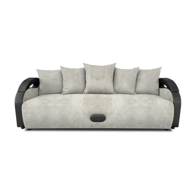 Прямой диван «Мария», еврокнижка, велюр dakota, цвет ivory