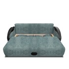 Прямой диван «Мария», еврокнижка, велюр dakota, цвет mint - Фото 2