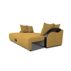 Прямой диван «Мария», еврокнижка, велюр dream, цвет yellow - Фото 4