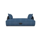 Прямой диван «Мария», еврокнижка, рогожка savana plus, цвет denim - Фото 3