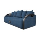 Прямой диван «Мария», еврокнижка, рогожка savana plus, цвет denim - Фото 6