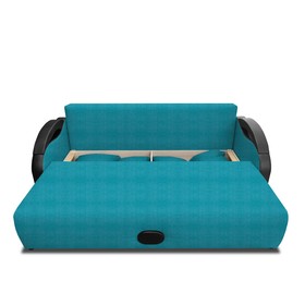 

Прямой диван «Мария», механизм еврокнижка, велюр, цвет shaggy azure