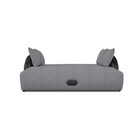 Прямой диван «Мария», еврокнижка, рогожка solta, цвет grey - Фото 3