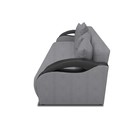 Прямой диван «Мария», еврокнижка, рогожка solta, цвет grey - Фото 7