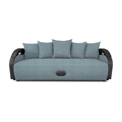 Прямой диван «Мария», еврокнижка, рогожка solta, цвет navy