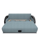 Прямой диван «Мария», еврокнижка, рогожка solta, цвет navy - Фото 2