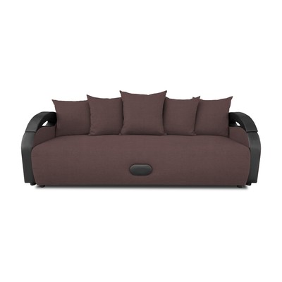 Прямой диван «Мария», еврокнижка, велюр vital, цвет java