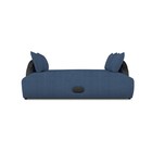 Прямой диван «Мария», еврокнижка, велюр vital, цвет ocean - Фото 3