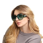 Очки солнцезащитные женские «OneSun. Стрекоза», uv 400, линза 4.7×5 см - Фото 4