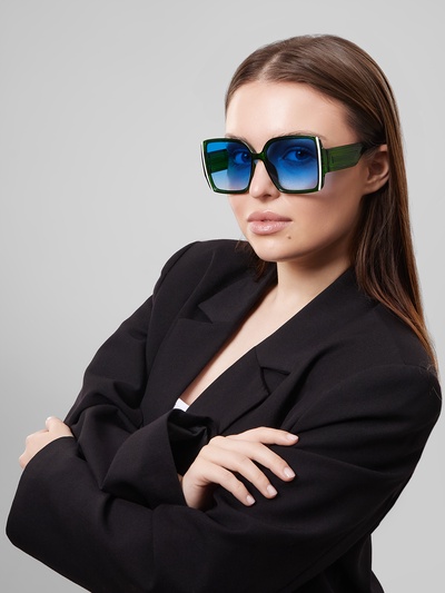 Очки солнцезащитные женские «OneSun. Стрекоза», uv 400, линза 4.7×5 см