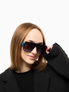 Очки солнцезащитные «OneSun. Маска», uv 400, линза 4.5×5.5 см, синий - Фото 3