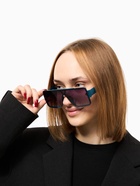 Очки солнцезащитные «OneSun. Маска», uv 400, линза 4.5×5.5 см, синий - Фото 2