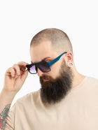 Очки солнцезащитные «OneSun. Маска», uv 400, линза 4.5×5.5 см, синий - Фото 5