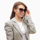 Очки солнцезащитные женские OneSun, uv 400, дужка 15 см, ширина 14.5 см, линза 4.5×5 см - Фото 4