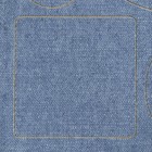 Набор заплаток джинсовых, клеевые, лист 10 × 18 см, 10 шт, цвет светлая джинса - Фото 2