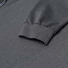Костюм мужской (джемпер/брюки), цвет тёмно-серый меланж, размер 52 - Фото 3