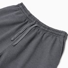 Костюм мужской (джемпер/брюки), цвет тёмно-серый меланж, размер 52 - Фото 4