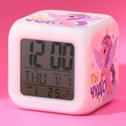 Электронные часы-будильник «Ты чудо», с подсветкой - фото 110099551