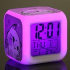 Электронные часы-будильник «Котик», с подсветкой - Фото 10