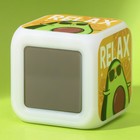 Электронные часы-будильник «Relax», с подсветкой - Фото 2