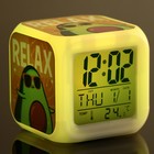 Электронные часы-будильник «Relax», с подсветкой - Фото 8