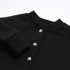 Бомбер детский MINAKU цвет чёрный, рост 140 см - Фото 8