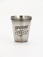 Стопки в чехле, нержавеющая сталь, набор 3 шт. × 70 мл - Фото 2