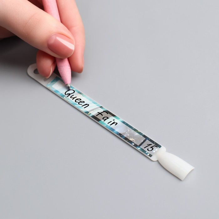 Наклейки на типсы «Stone cut» 21,5 х 30,5/8,3 х 0,9 см, 50 шт на листе, разноцветные 36046