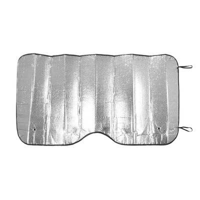 Шторка солнцезащитная Nova Bright, металлизированная, под лобовое стекло, 140 х 70 см