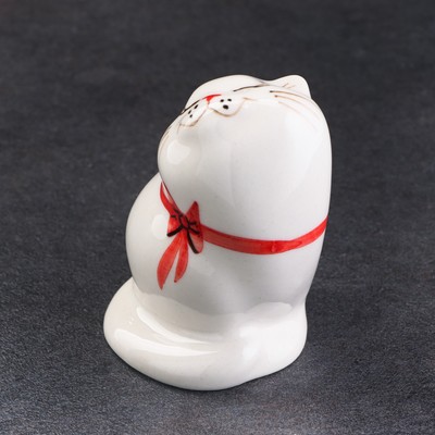 Фигурка фарфоровая «Кошка Япошечка», 8 см